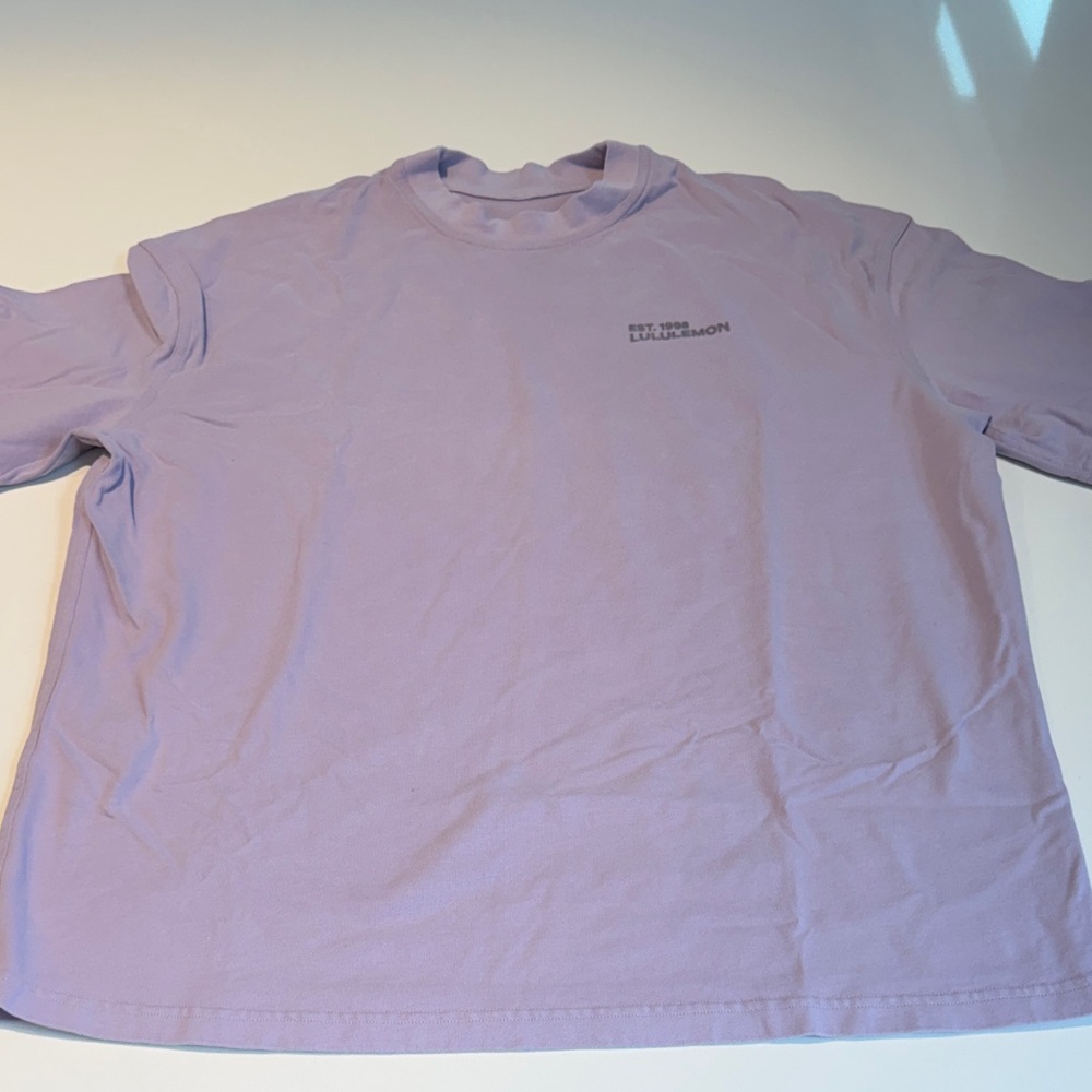 Lululemon Brushed Heavyweight Cotton Crewneck TShirt